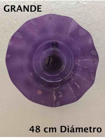 Plato  Pared GRANDE Morado